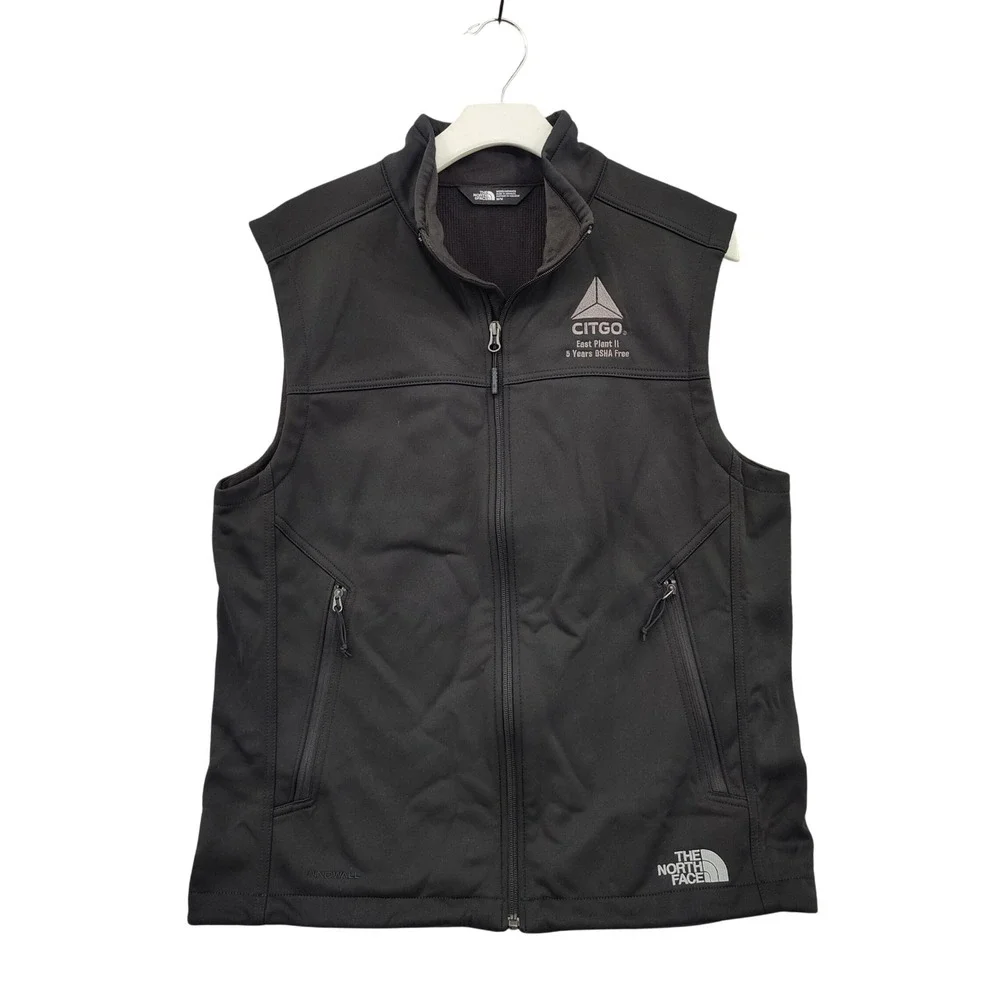 The North Face Mens Gorpcore Techwear Vest M Black WindWall Citgo Softshell
